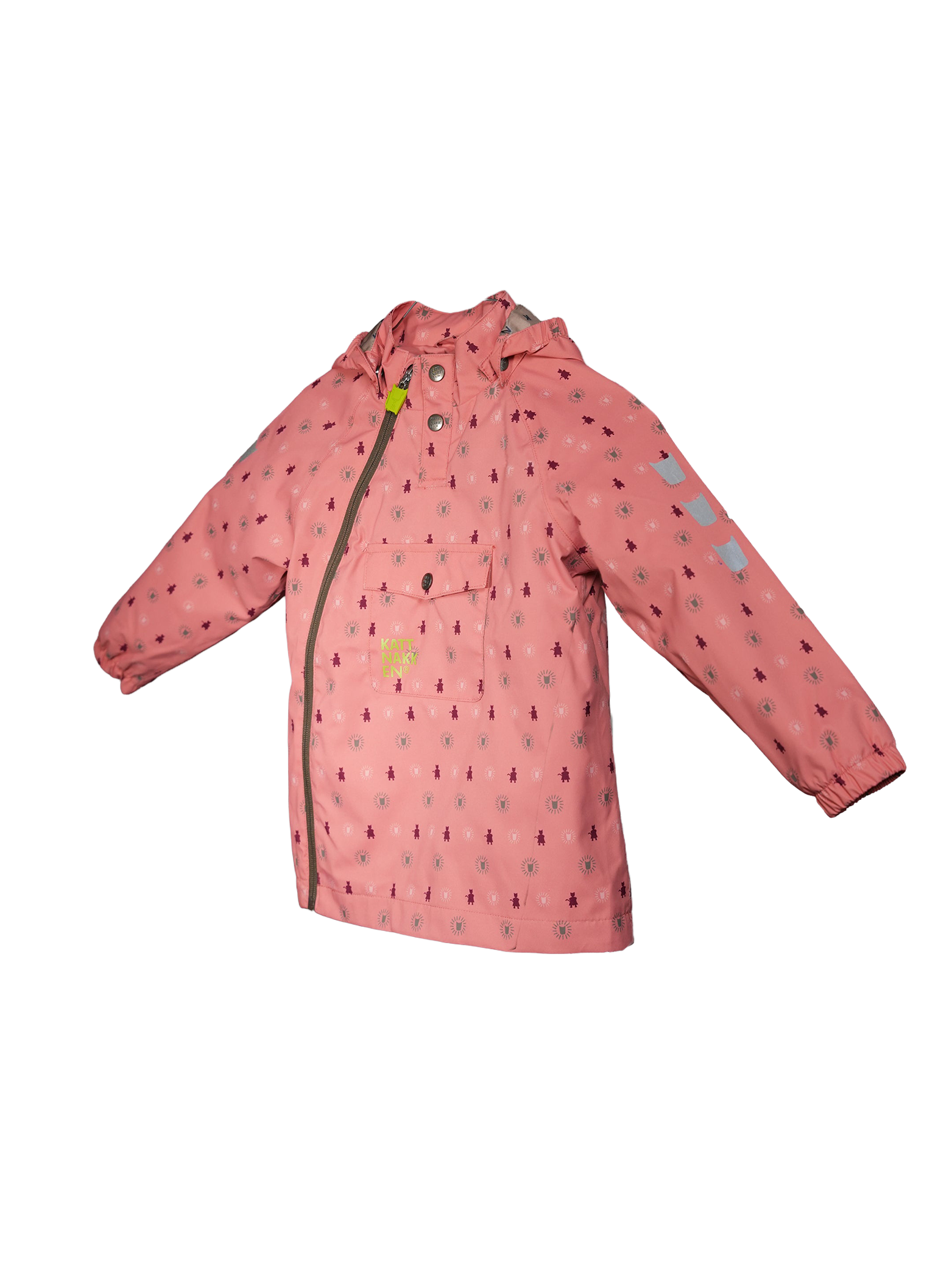 Kattnakken Vindjakke - Stokkrose